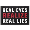 Real eyes make true lies with embroidered Velcro patch