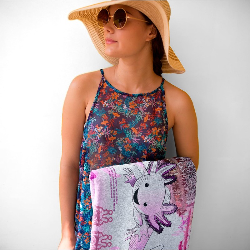 Mi Mantita Mx Toalla de Ajolote Billete de 50 Pesos