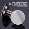 YAFIYGI 4 Pcs Adhesive Disk for Suction Cup Shower Suction