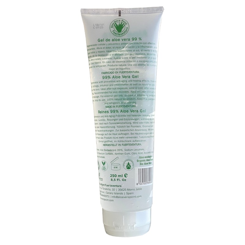 Aloe Vera Point Pure Gel 99% Aloe Vera 250ml -