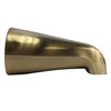 DANCO Universal Tub Spout without Diverter, Brushed Nickel, 1-Pack (89247)
