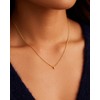 gorjana Wilder Mini Alphabet Necklace I
