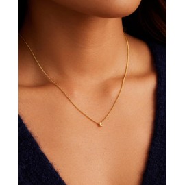 gorjana Wilder Mini Alphabet Necklace I