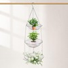 3-Tier Kitchen Wire Storage Basket Hanging Fruit Storage 2 Pack