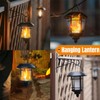 Dynaming 6 Pack Solar Flame Torch Lights Outdoor, Halloween Dual