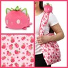 TeeTurtle - Plushie Tote Bag - Strawberry Cats - From
