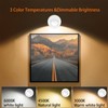 Wireless Led Spotlight Indoor, Rechargeable Uplighting Indoor with Remote Dimmable,