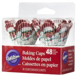 Wilton Weihnachten Santa Mini Petal Cup Set
