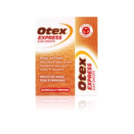 Otex Express Ear Drops for Hardened Ear Wax, 10ml