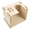 Generic Small Pet Wooden Hideout House for Hamster Chinchilla Rabbit