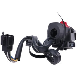 WQSING Start Stop Kill Switch Right Hand Control Switch Compatible with Honda CBR600RR 2003-2006 Motorcycle Electrical Handle Lever 35130-MEE-642 35130-MEE-641 35130-MEE-640