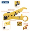 Delgada Coax Cable Crimper Kit,Compression Tool Coax Cable Crimper Set