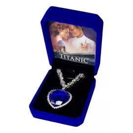 Dtup Collar Corazón Del Mar Titanic Joyería De Importación
