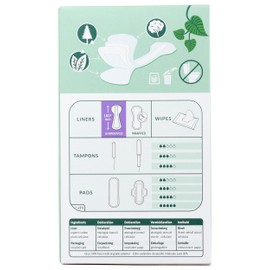 Natracare Natural Thong Style Panty Liners - 30 Pack