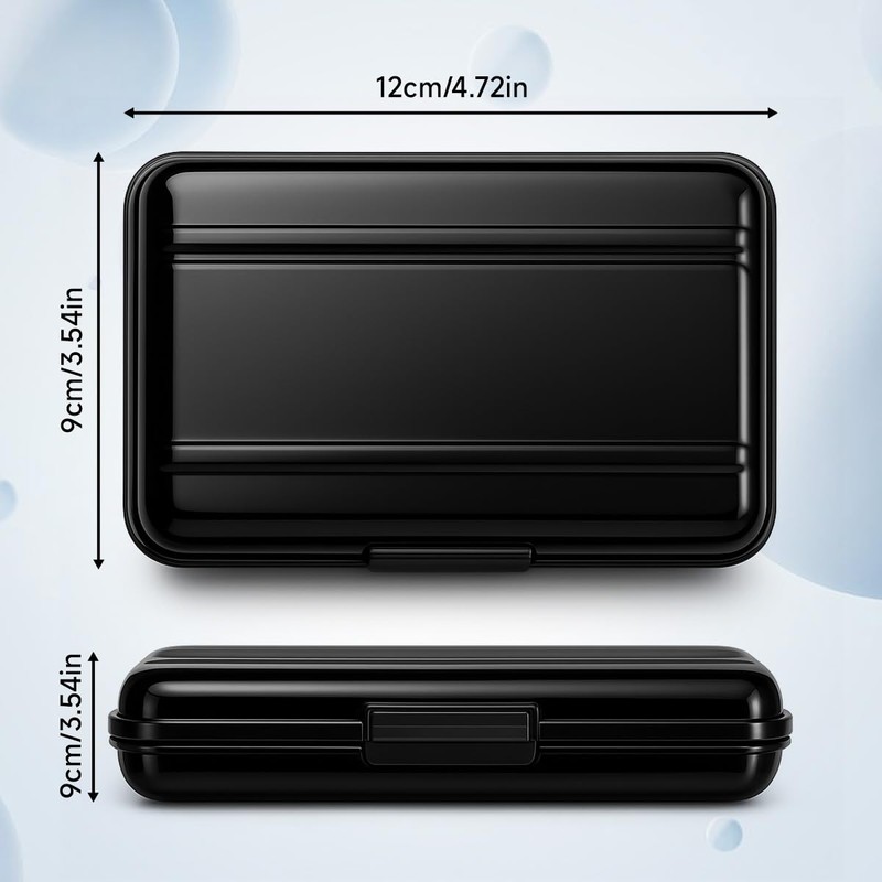 T Tersely Digital Storage Aluminum Case – 8 Slot Waterproof