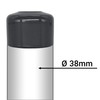 SKIR'CO Pack of 10 Fence Post Caps Round 38 mm