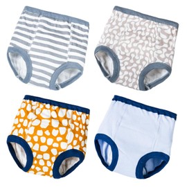 Joyo Roy 4pcs Boys Underwear 4t Training Underwear 4t Underwear Potty Training Underwear for Boys 100% Cotton 4t Toddler Panties 4t-5t Boy Underwear 4t Boys Training Underwear 4t Waterproof Underwear