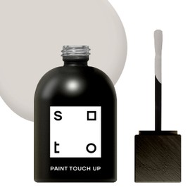 soto Gray Paint Touch Up, Appliance + Porcelain, High-Gloss Finish (No. 73 Moonglow Grey) - 1.5 Ounces/45 Milliliters of Enamel + Bathtub Repair for Tub, Tile, Appliances, Interior/Exterior