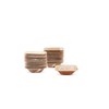 FOOGO Green 50 Disposable Mini Palm Leaf Bowls, 3" (7.5cm)