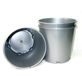 Offering, Donation Buckets, Pack 12, Silver Color