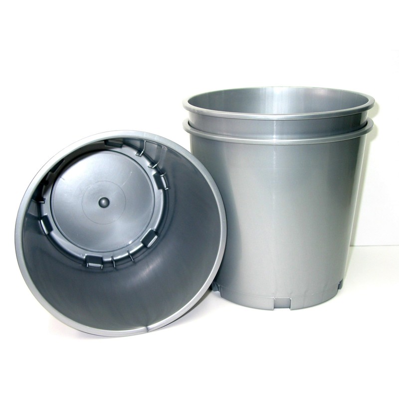 Offering, Donation Buckets, Pack 12, Silver Color