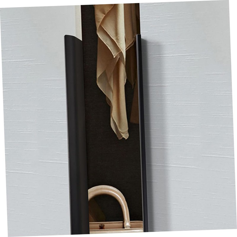 COHEALI 10pcs Concealed Finger Pull Handle Punch Cabinet Door Handle