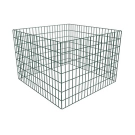 CHARMMA Square Mesh Garden Composter 39.4"x39.4"x27.6"