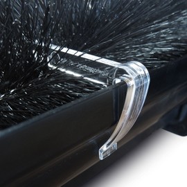 5 x Hedgehog Gutter Clips - Secure Brush In Gutters With No Overhanging Tile Nose