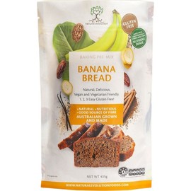 Natural Evolution Banana Bread Baking Pre-Mix 435g
