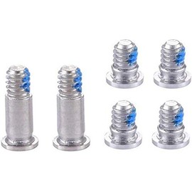 OLVINS Bottom Case Screw Screws Set for Apple MacBook Retina 13" A1706 With Touch Bar Bottom Case Screws (Sliver)