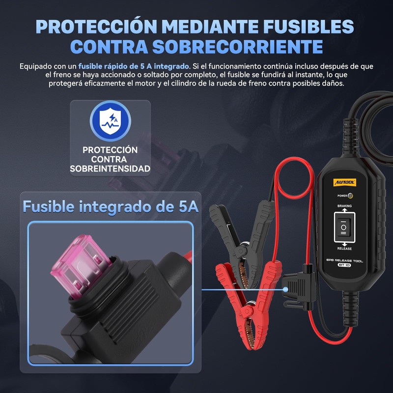 AUTOOL EPB Emergency Release Tool, Dual-Channel Brake & Reverse Control