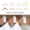 BOUMVID Clothes Hanger Connector Hooks, 20 Pcs Coat Hangers Hooks