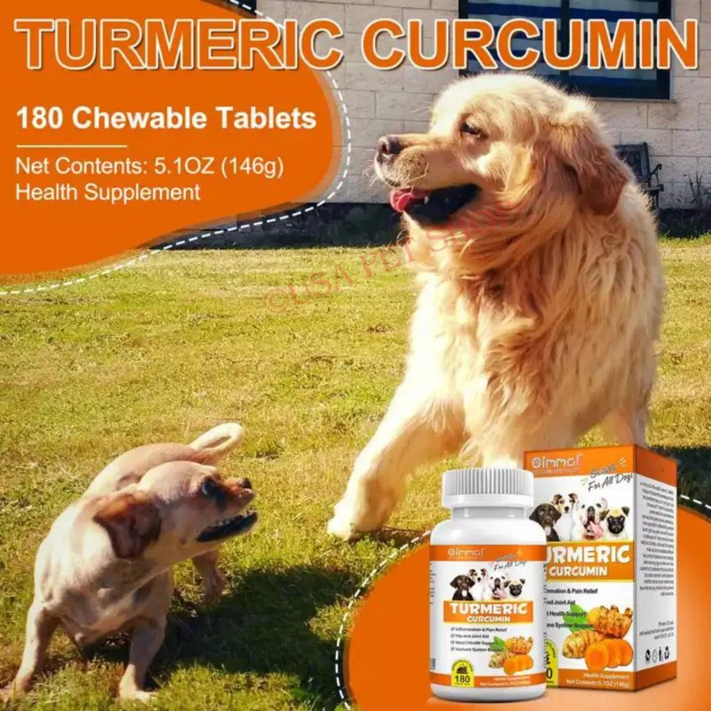 Oimmal Turmeric for Dogs-Eliminate