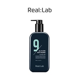 Real Lab + Latest Nine All-in-One Anti-Aging Men's Basics (3 large + 3 medium) / 리얼랩 +최신상 나인 올인원 안티에이징 남성 기초(대용량 3개+중용량 3개+
