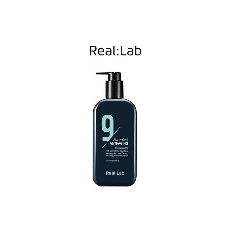 Real Lab + Latest Nine All-in-One Anti-Aging Men's Basics (3