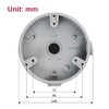 Dahua PFA137 Junction box for Dahua IP Camera for HDBW4433R-ZS,