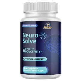 Pelican Vitamins Neuro Solve- Brain Support- 60 Capsules