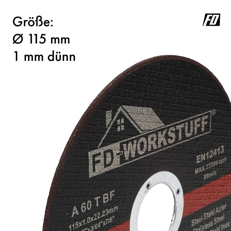 Professional Flex Discs │ Pack of 10 │ Diameter 115