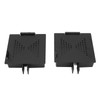 Square RV Bumper End Cap, Carbon Steel Prevents Hose Falling,