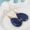 Wovanoo Natural Stone Earrings for Women Boho Dangle Drop Earrings