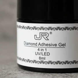 Gel Pegamento Para Diamantes 4 En 1 Jr, Relieves, Top Coat