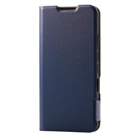 Elecom AQUOS wish2 (SH-51C) / wish (SHG06 A104SH SH-M20) Case Cover Folio Leather Shock Resistant Magnetic Flap Ultra Lightweight Thin UltraSlim Navy PM-S223PLFUNV