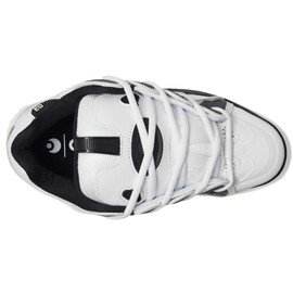 Osiris Men's D3 2001 Skate Shoe, White/White/Black, 5