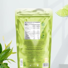 BE NAT | POTASIO Y MAGNESIO | Polvo de Alta absorción, Sabor natural Matchal limón 180 g | A base de Citrato de Potasio y 3 Magnesio: Glicinato,Citrat