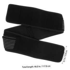 SAFIGLE Belly Band Pregnancy Pelvic Belt Support Postpartum Belt for Women Pelvic Band Black