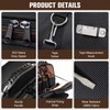 Rolling Tool Backpack Heavy Duty, 43 Pockets Tool Backpack with