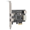 PCI -E 1X to 3-port 1394A (2 out of 1)