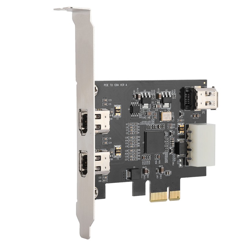PCI -E 1X to 3-port 1394A (2 out of 1)