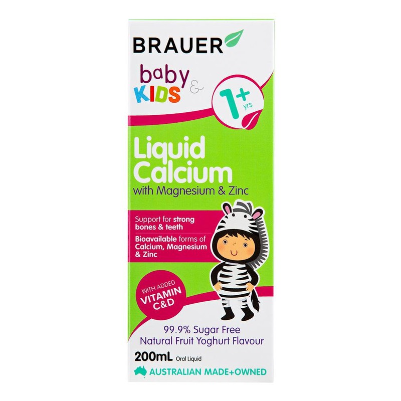 Brauer Baby & Kids Liquid Calcium with Magnesium and Zinc