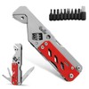 Multitool Wrench, with Adjustable Wrench/Flat Screwdriver/Phillips Screwdriver/Bottle opener/9 Different Sizes